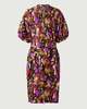 Soeur Alger Silk Dress - Fuchsia Print - Thumbnail 5