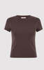 St. Agni Organic Cotton Baby Tee - Raisin - Thumbnail 4
