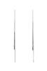 MONOSUIT Long Earrings - Silver - Thumbnail 1