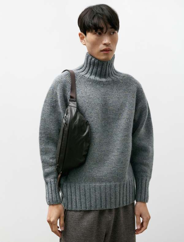 Hender Scheme Cow Waist Pouch Bag - Choco | Garmentory