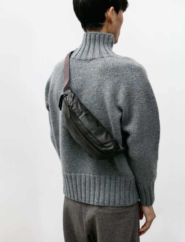 Hender Scheme Cow Waist Pouch Bag - Choco | Garmentory
