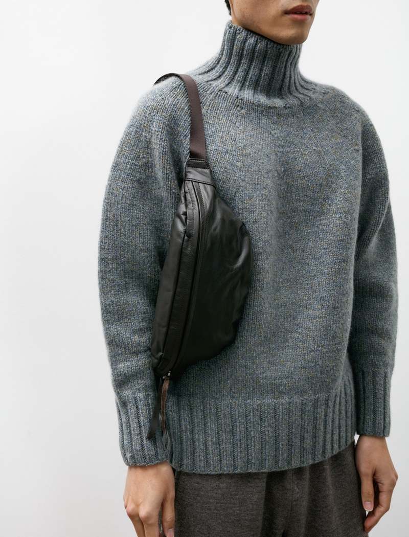 Hender Scheme Cow Waist Pouch Bag - Choco | Garmentory