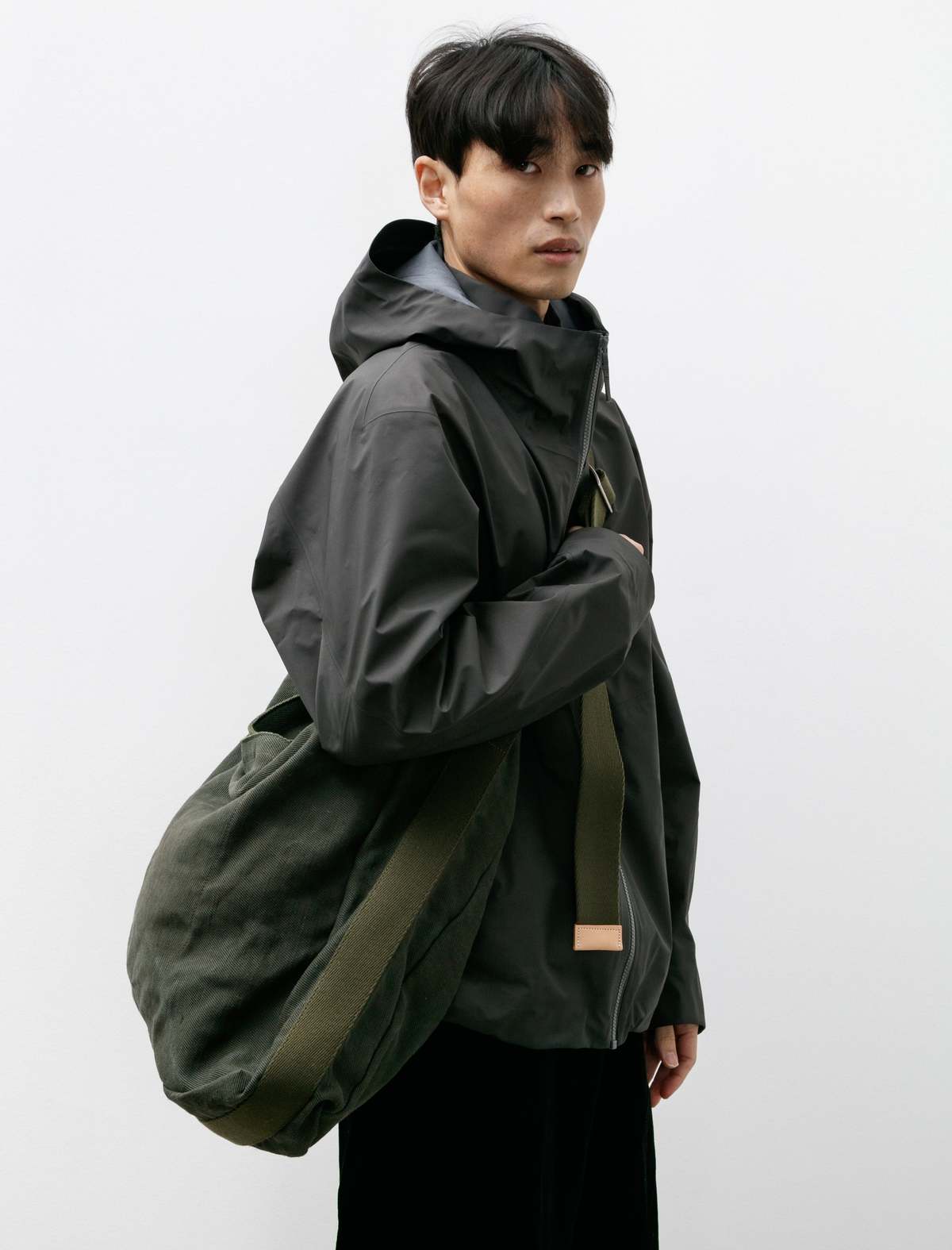 Hender Scheme Square Shoulder Bag - Khaki Green | Garmentory