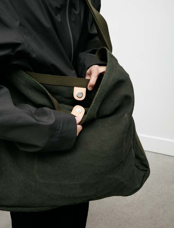 Hender Scheme Square Shoulder Bag - Khaki Green | Garmentory
