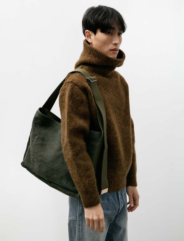 Hender Scheme Square Shoulder Bag - Khaki Green | Garmentory