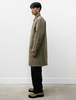 Norse Projects Vargo Raglan Mac Coat - Sediment Green - Thumbnail 3