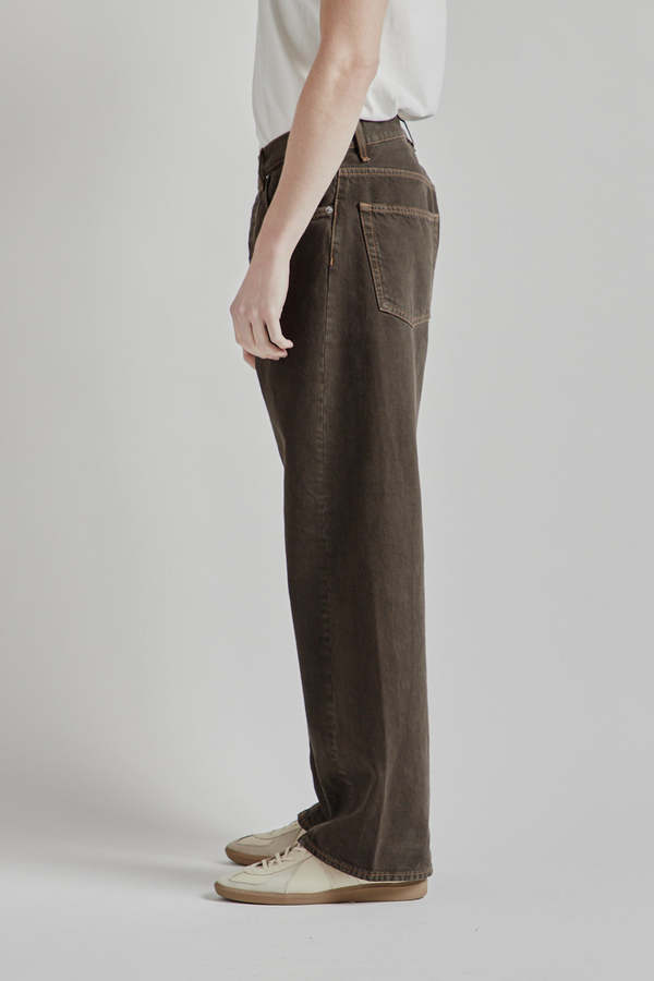 Sunflower Wide Twist Jeans - Vintage Brown | Garmentory