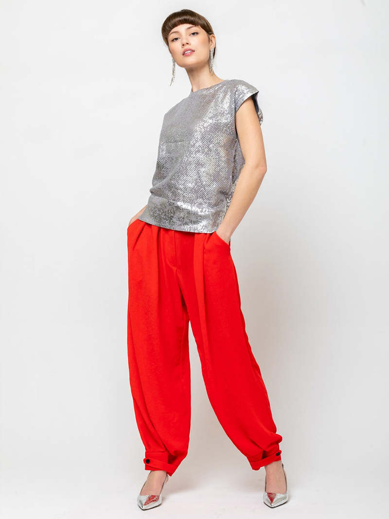 Rachel Comey Reis Sweater Vest - Silver Rachel Comey Reis Sweater Vest - Silver