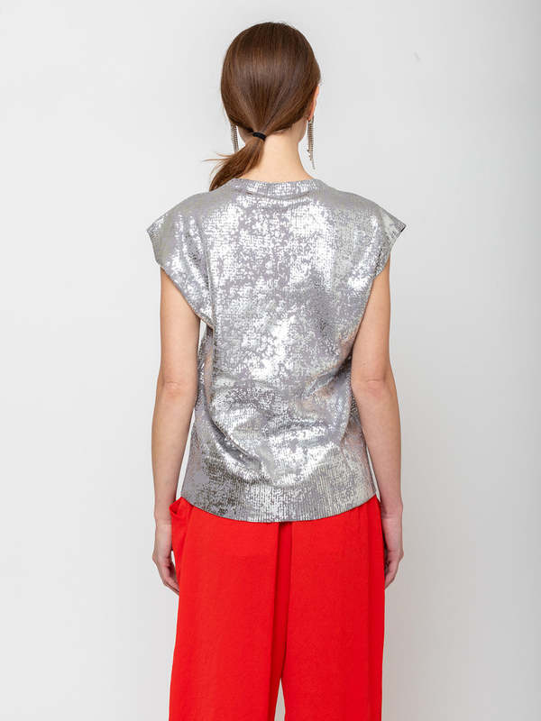 Rachel Comey Reis Sweater Vest - Silver | Garmentory