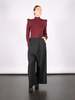 Serien°umerica Asymmetric Trousers - Black - Thumbnail 3