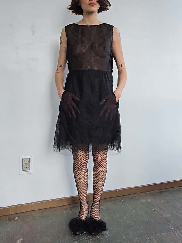 Vintage Valentino Ethereal Lace Dress | Garmentory