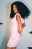 PARIS GEORGIA Remmy Mini Dress - Blush - Thumbnail 4