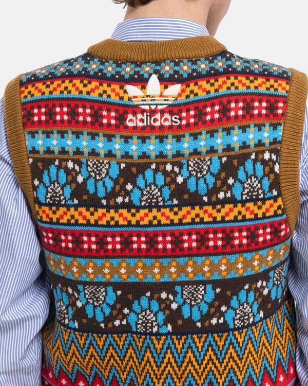 ADIDAS BY WALES BONNER Knit Vest ニットベスト Adidas Wales Bonner Knit Vest - Multicolor | Garmentory