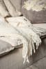 Erica Tanov Merino Wool Throw Blanket - Winter White - Thumbnail 4