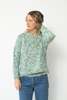 Knit Henley - Green Melange - Thumbnail 2