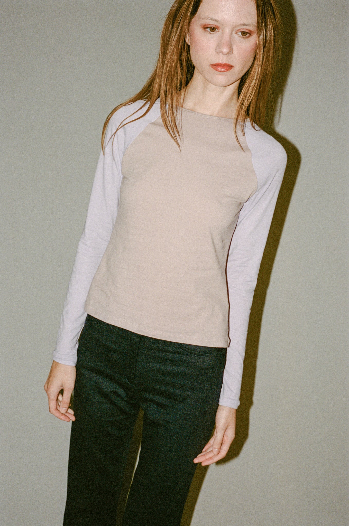 ［PALOMA WOOL］スウェットシャツ PWOOL-Washed effect oversize sweatshirt with '1kiss' frontal