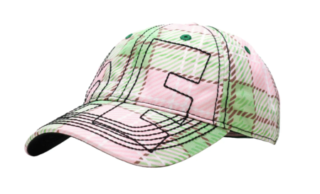 帽子 b.eautiful cap Sakura Tartan b.