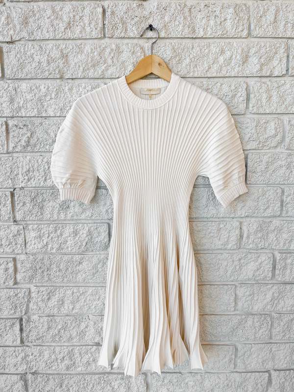 slim fit dress slacks Weekend on the Coast Blue Stripe Sleeveless Midi Dress