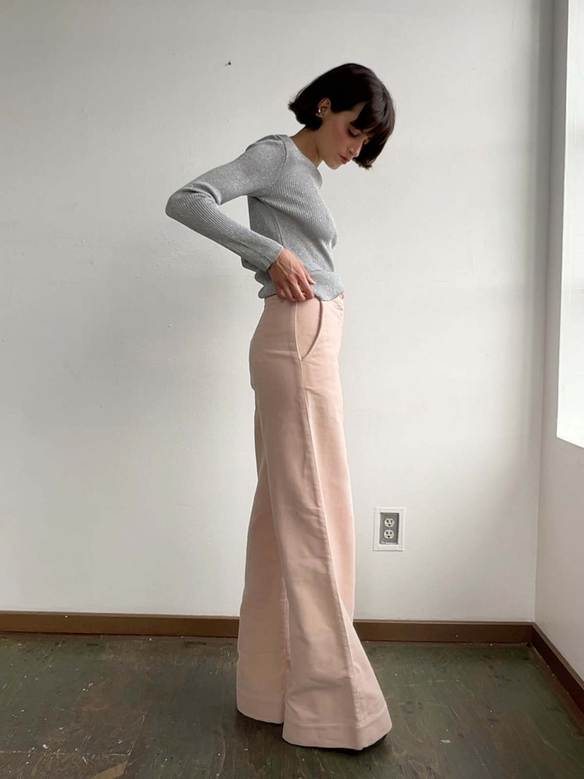 Anayra Soft Pink Pants