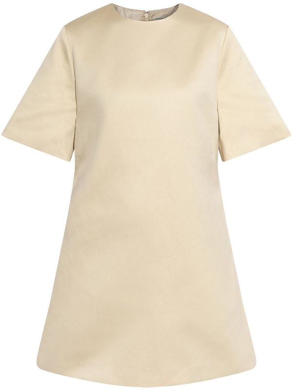 【関税込み】By Malene Birger ベージュ Olisse ミニワンピース Harperz-Mini-Dress-in-Oyster-