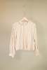Skall Studio Cornflower Blouse - Cream/Lilac stripe - Thumbnail 1