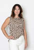 SBJ Austin Melissa Muscle Tee - Leopard Print - Thumbnail 1