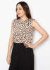 SBJ Austin Melissa Muscle Tee - Leopard Print - Thumbnail 3