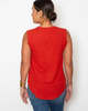 SBJ Austin Melissa Muscle Tee - Red Knit - Thumbnail 3