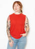 SBJ Austin Melissa Muscle Tee - Red Knit - Thumbnail 4