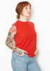 SBJ Austin Melissa Muscle Tee - Red Knit - Thumbnail 5