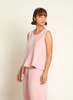 KAAREM Harmony Sleeveless Single Piece Top - Soft Pink - Thumbnail 7