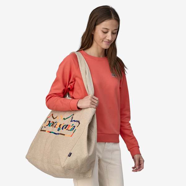 Patagonia Recycled Oversized Tote - Classic Tan
