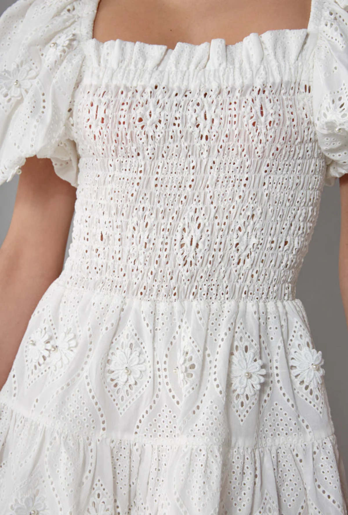 Waimari Eleonora Mini Dress - White | Garmentory