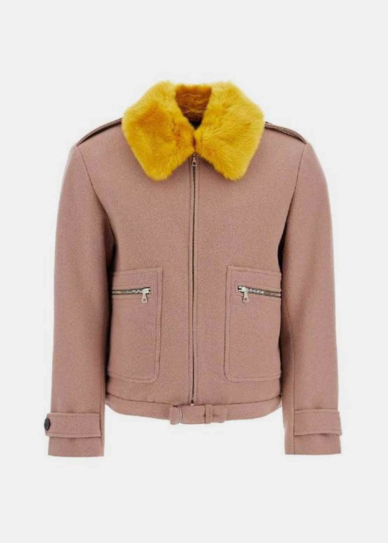 Dries Van Noten Verona Jacket - Old Rose | Garmentory