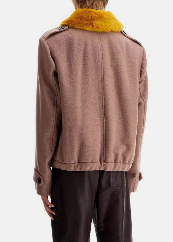 Dries Van Noten Verona Jacket - Old Rose | Garmentory