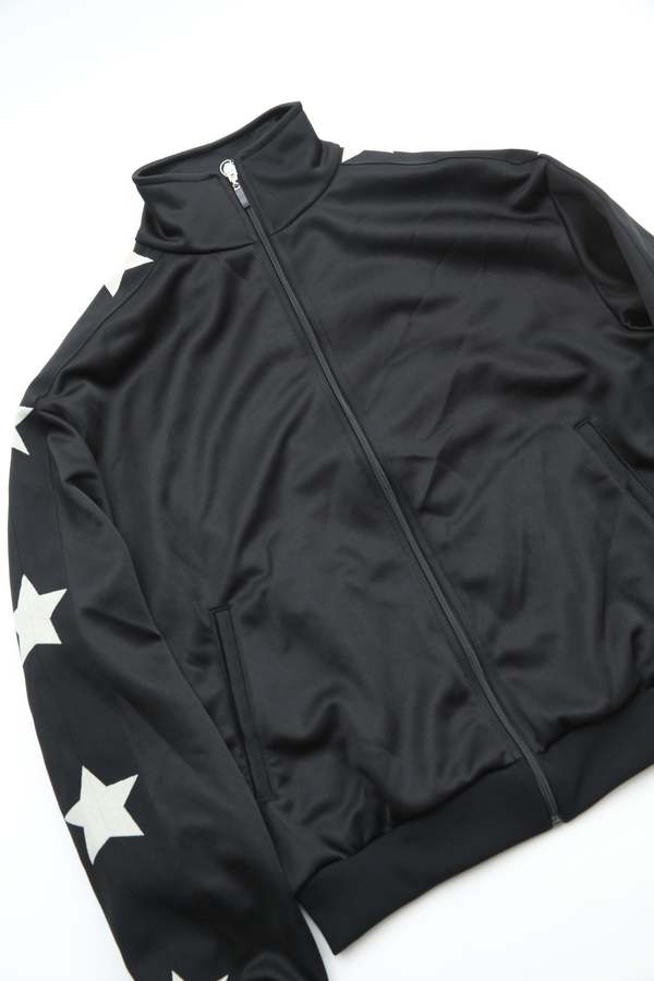 Kapital Smooth Jersey Standman & Woman Track Jacket - Black