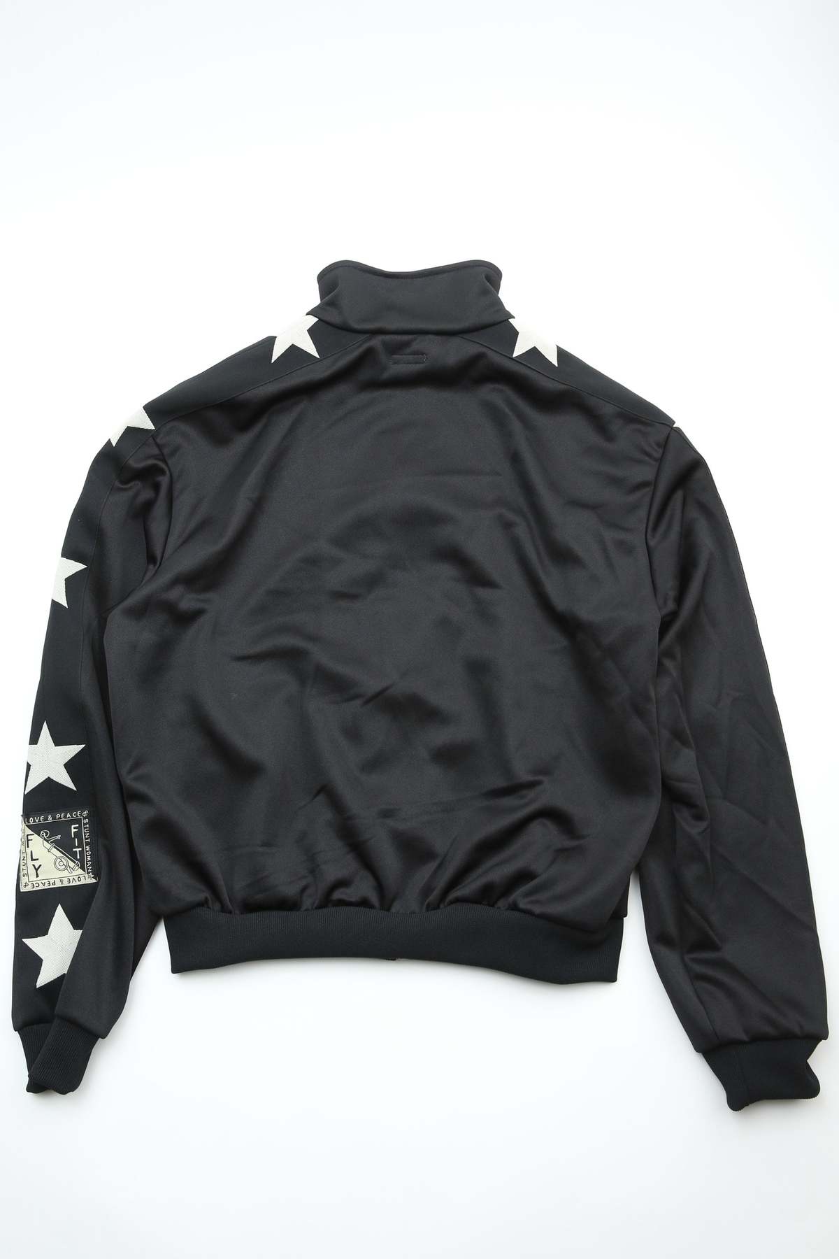 Kapital Smooth Jersey Standman & Woman Track Jacket - Black - Image 6 of 9