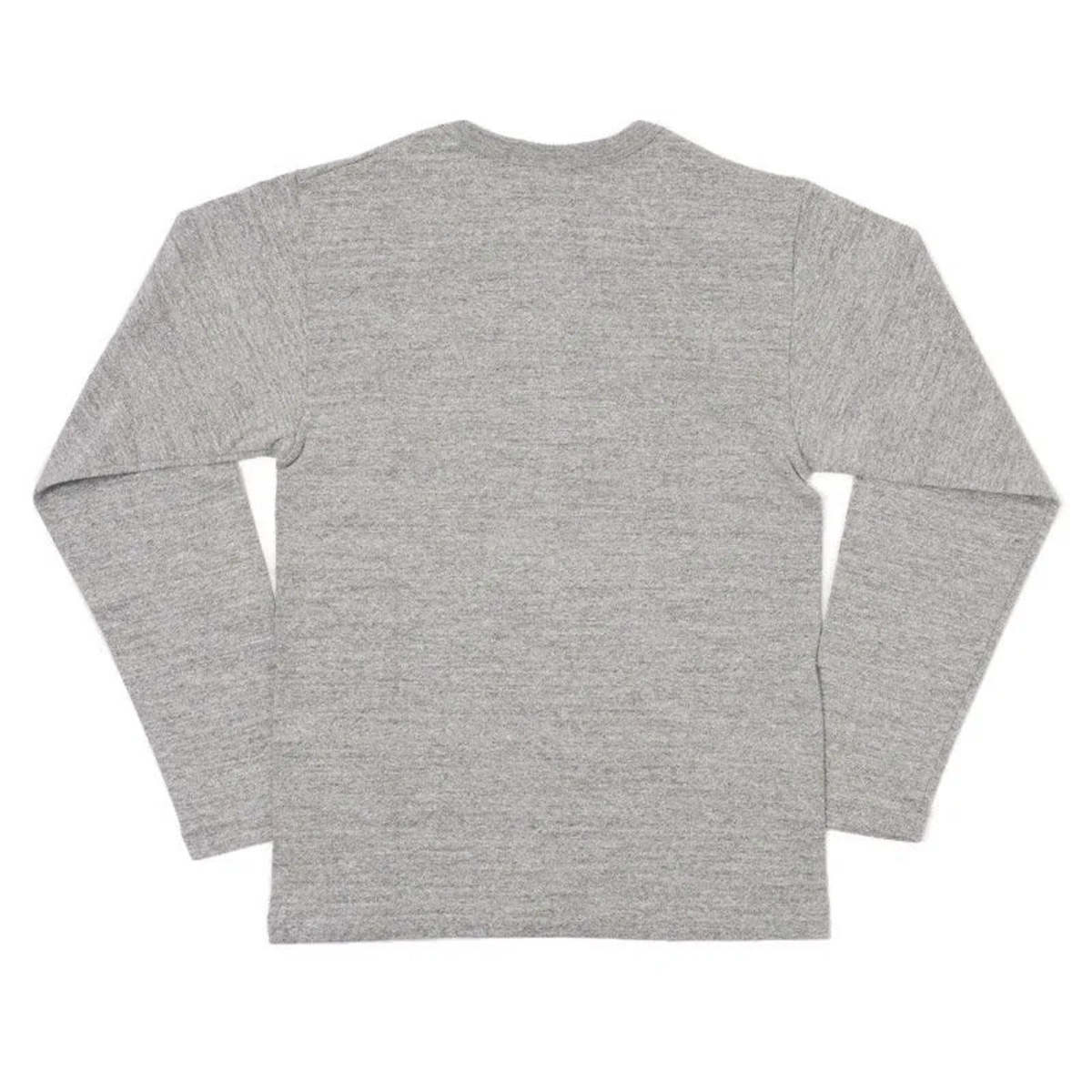 Warehouse & Co. Lot 5907 Long Sleeve Henley Neck - Heather Grey - Image 11 of 13