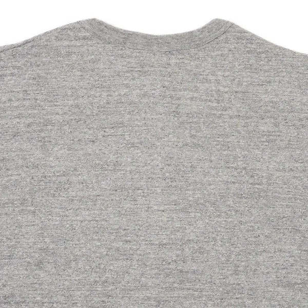 Warehouse & Co. Lot 5907 Long Sleeve Henley Neck - Heather Grey