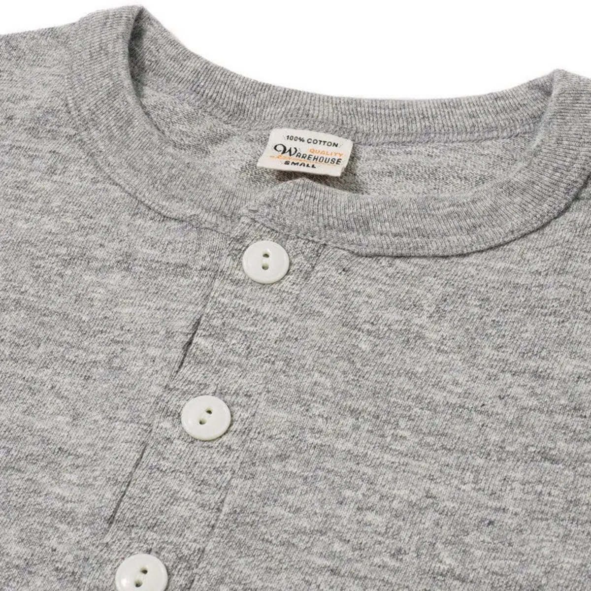 Warehouse & Co. Long Sleeve Henley Neck - Navy - Image 9 of 14