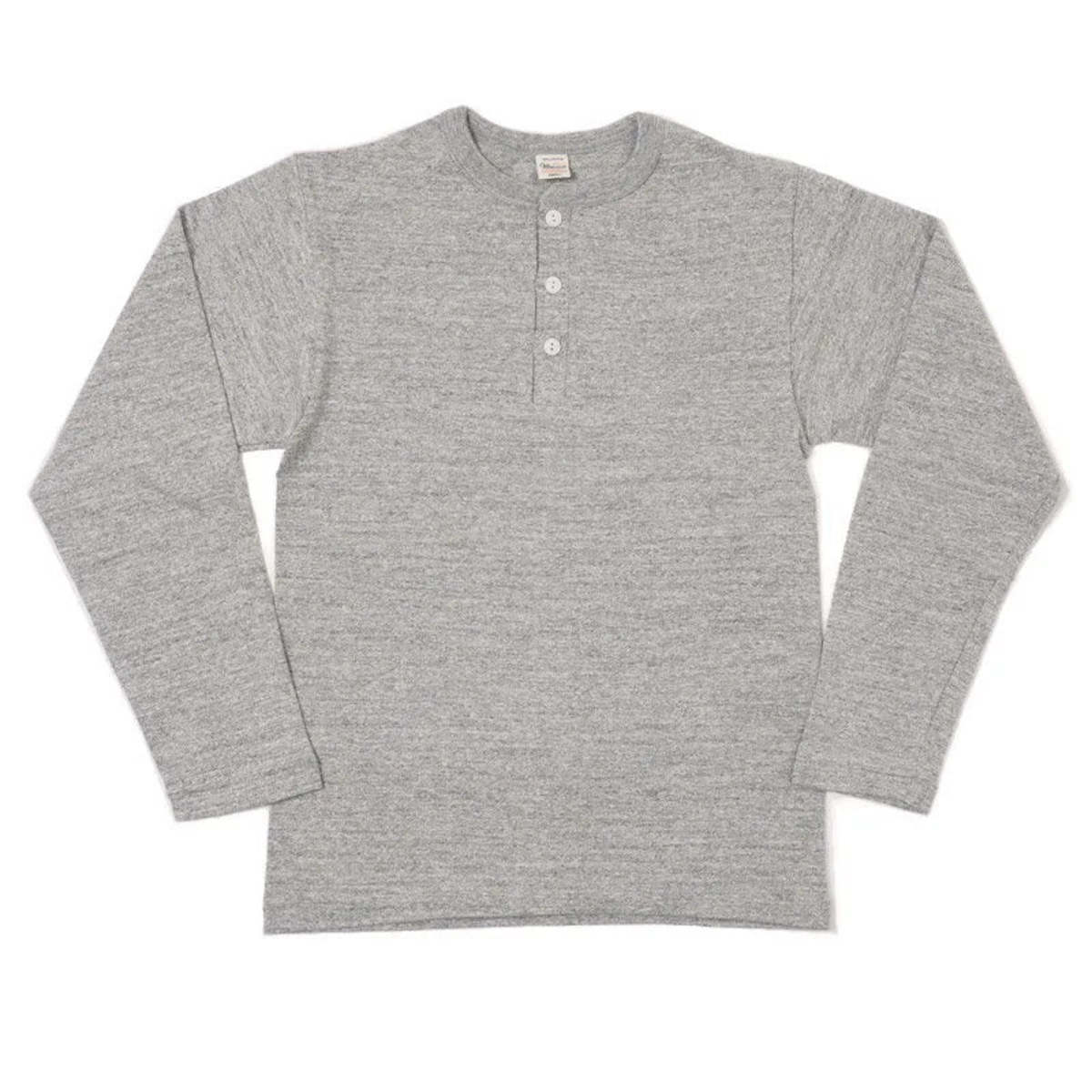 WAREHOUSE & CO.  Long Sleeve Henley Neck - Off White - Image 7 of 14