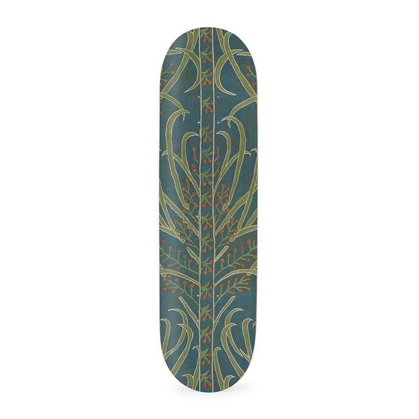 St. Frank Teal Vines Suzani Skateboard