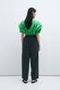 Cordera Tailoring Flower Pants - Pinstripe - Thumbnail 3