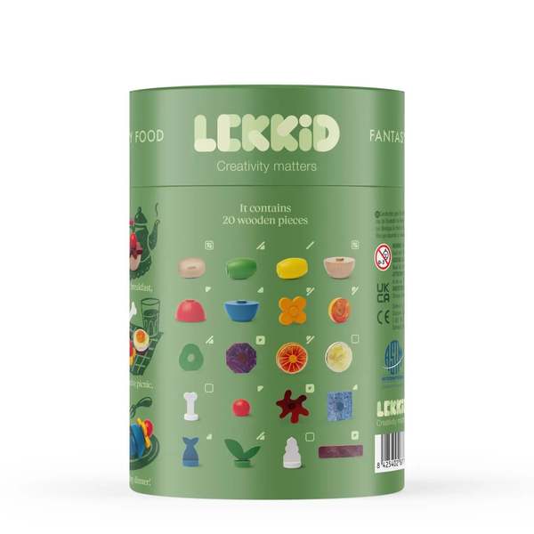 Kids Tender Leaf Toys Lekkid Fantasy Food Building Set