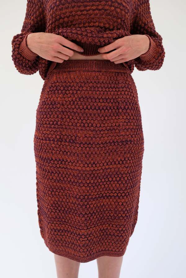 Beklina Aptos Skirt - Clay/Plum Beklina Aptos Skirt - Clay/Plum