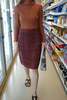 Beklina Aptos Skirt - Clay/Plum - Thumbnail 5