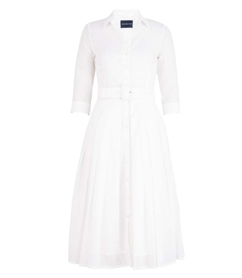 Samantha Sung Audrey Dress #4 - White | Garmentory
