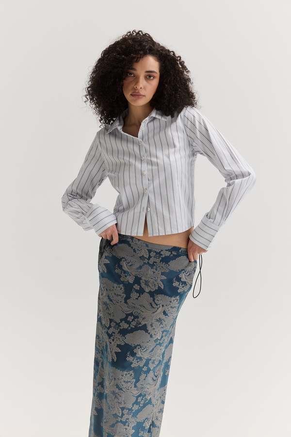 Muse the Label Maia Stripe Shirt