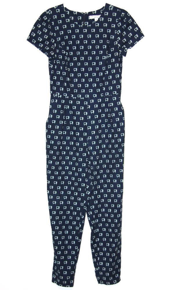 Birds of North America Auk Jumpsuit - Blue