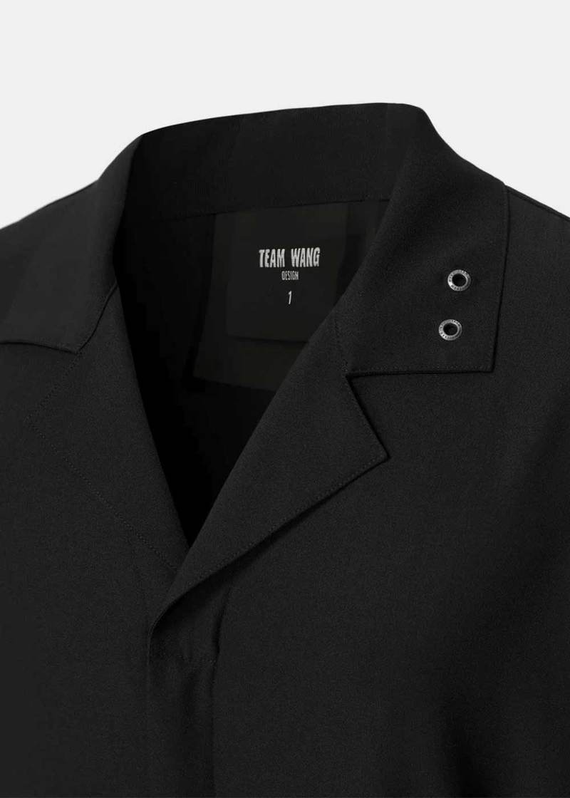 Team Wang Casual Long Sleeve Jumpsuit - Black Team Wang Casual Long Sleeve Jumpsuit - Black